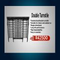 Double turnstile for hire